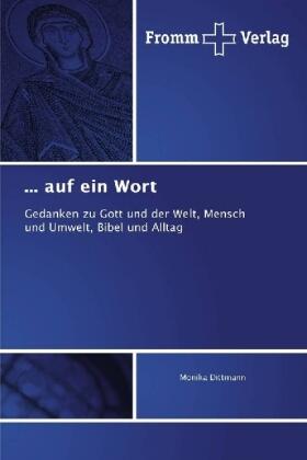 Dittmann |  ... auf ein Wort | Buch |  Sack Fachmedien