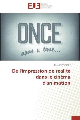Charbit |  De l'impression de réalité dans le cinéma d'animation | Buch |  Sack Fachmedien