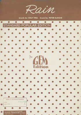 Rose / Hill |  Rain | eBook | Sack Fachmedien