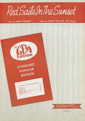 Williams / Kennedy | Red Sails In The Sunset | E-Book | www2.sack.de