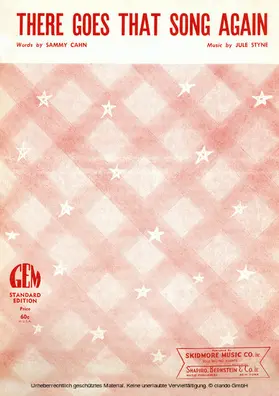 Styne / Cahn |  There Goes That Song Again | eBook | Sack Fachmedien