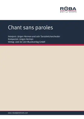 Osten / Herman |  Chant sans paroles | eBook | Sack Fachmedien