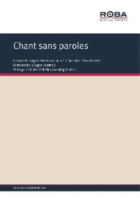 Osten / Herman |  Chant sans paroles | eBook | Sack Fachmedien
