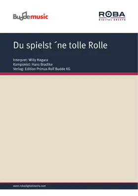 Carste / Bradtke |  Du spielst ´ne tolle Rolle | eBook | Sack Fachmedien