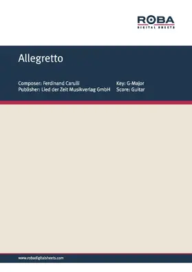 Carcassi |  Allegretto | eBook | Sack Fachmedien