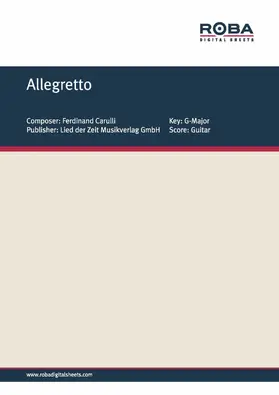 Carcassi |  Allegretto | eBook | Sack Fachmedien