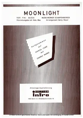 Busch / Scharfenberger |  Moonlight | eBook | Sack Fachmedien