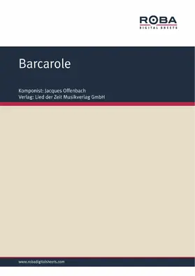 Offenbach / Bath |  Barcarole | eBook | Sack Fachmedien