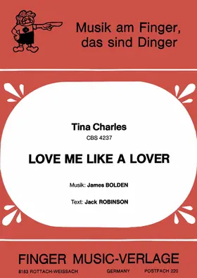 Charles / Bolden / Robinson |  Love me like a Lover | eBook | Sack Fachmedien