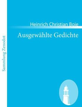 Boie |  Ausgewählte Gedichte | Buch |  Sack Fachmedien