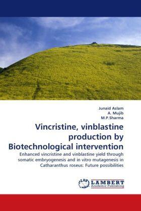 Aslam / Mujib / M. P. Sharma |  Vincristine, vinblastine production by Biotechnological intervention | Buch |  Sack Fachmedien