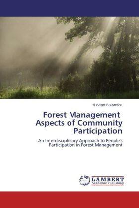 Alexander |  Forest Management   Aspects of Community Participation | Buch |  Sack Fachmedien