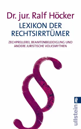 Höcker |  Lexikon der Rechtsirrtümer | eBook | Sack Fachmedien