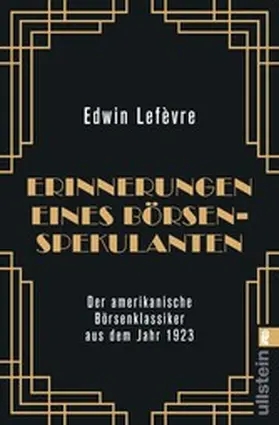 Lefèvre |  Erinnerungen eines Börsenspekulanten | eBook | Sack Fachmedien