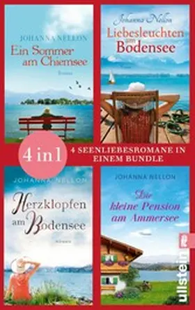 Nellon | Ein Sommer am Chiemsee // Liebesleuchten am Bodensee // Herzklopfen am Bodensee // Die kleine Pension am Ammersee | E-Book | sack.de