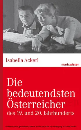Ackerl |  Die bedeutendsten Österreicher | eBook | Sack Fachmedien