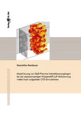 Bambauer |  Modellierung von Stoß-Flamme Interaktionsvorgängen bei der explosionsartigen Wasserstoff-Luft Verbrennung mittels hoch-aufgelöster CFD-Simulationen | Buch |  Sack Fachmedien