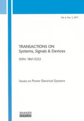 Masmoudi |  Transactions on Systems, Signals and Devices Vol. 6, No. 2 | Buch |  Sack Fachmedien