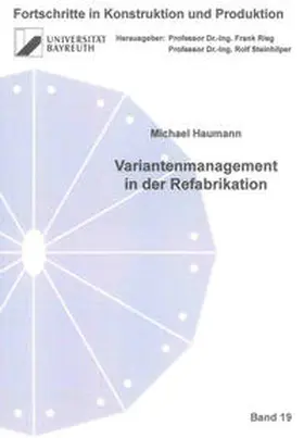 Haumann |  Variantenmanagement in der Refabrikation | Buch |  Sack Fachmedien