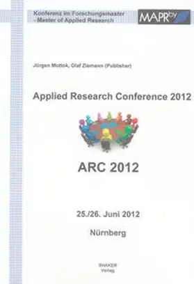 Mottok / Ziemann |  Applied Research Conference 2012 | Buch |  Sack Fachmedien