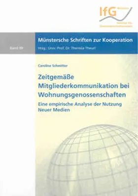 Schmitter |  Zeitgemäße Mitgliederkommunikation bei Wohnungsgenossenschaften | Buch |  Sack Fachmedien