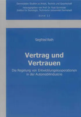Roth |  Vertrag und Vertrauen | Buch |  Sack Fachmedien