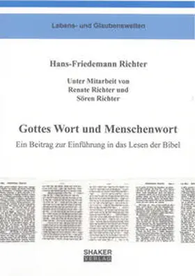 Richter |  Gottes Wort und Menschenwort | Buch |  Sack Fachmedien