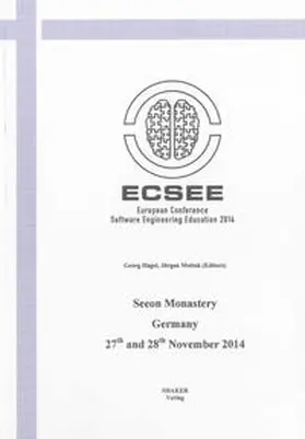 Hagel / Mottok |  European Conference on Software Engineering Education | Buch |  Sack Fachmedien
