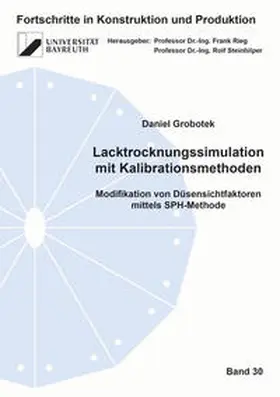 Grobotek |  Lacktrocknungssimulation mit Kalibrationsmethoden | Buch |  Sack Fachmedien