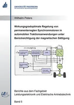 Peters |  Wirkungsgradoptimale Regelung von permanenterregten Synchronmotoren in automobilen Traktionsanwendungen unter Berücksichtigung der magnetischen Sättigung | Buch |  Sack Fachmedien
