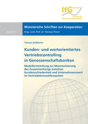 Geißdörfer |  Kunden- und wertorientiertes Vertriebscontrolling in Genossenschaftsbanken | Buch |  Sack Fachmedien
