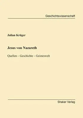 Krüger |  Jesus von Nazareth | Buch |  Sack Fachmedien