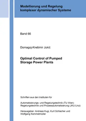 Jukic |  Optimal Control of Pumped Storage Power Plants | Buch |  Sack Fachmedien
