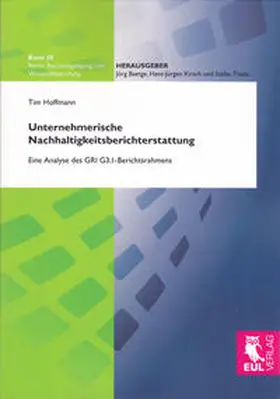 Hoffmann |  Unternehmerische Nachhaltigkeitsberichterstattung | Buch |  Sack Fachmedien
