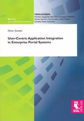 Gmelch |  User-Centric Application Integration in Enterprise Portal Systems | Buch |  Sack Fachmedien