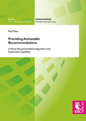 Marx |  Providing Actionable Recommendations | Buch |  Sack Fachmedien