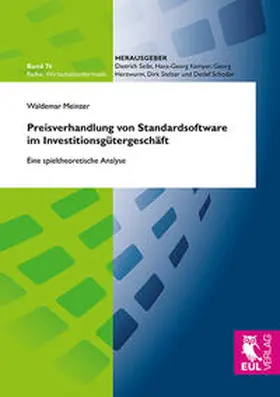 Meinzer |  Preisverhandlung von Standardsoftware im Investitionsgütergeschäft | Buch |  Sack Fachmedien