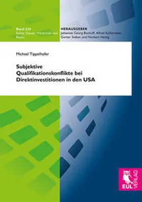 Tippelhofer |  Subjektive Qualifikationskonflikte bei Direktinvestitionen in den USA | Buch |  Sack Fachmedien