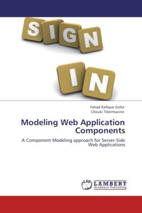 Golra / Tibermacine |  Modeling Web Application Components | Buch |  Sack Fachmedien