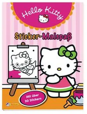  Hello Kitty: Sticker-Malspaß | Buch |  Sack Fachmedien