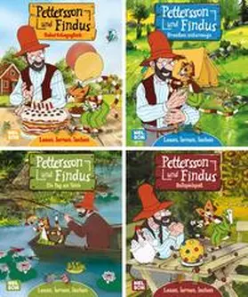  Nelson Mini-Bücher: 4er Pettersson und Findus 1-4 | Sonstiges |  Sack Fachmedien