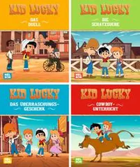 Steindamm |  Nelson Mini-Bücher: Kid Lucky 1-4 (Einzel/WWS) | Buch |  Sack Fachmedien