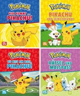  Nelson Mini-Bücher: Pokémon: Pikachu 1-4 (Einzel/WWS) | Buch |  Sack Fachmedien