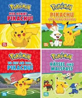 Nelson Mini-Bücher: Pokémon: 4er Pikachu 1-4 | Buch |  Sack Fachmedien