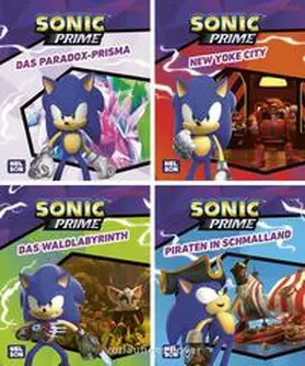  Nelson Mini-Bücher: Sonic Prime 1-4 | Sonstiges |  Sack Fachmedien