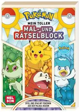  Pokémon Activity-Buch: Mein toller Mal- und Rätselblock | Buch |  Sack Fachmedien