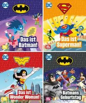  Nelson Mini-Bücher: DC Superhelden 5-8 | Sonstiges |  Sack Fachmedien