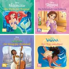  4er-Set Maxi-Mini 48: Disney Prinzessin | Buch |  Sack Fachmedien