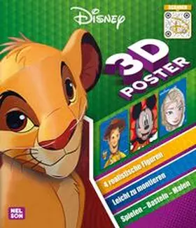  Disney: 3D-Poster | Buch |  Sack Fachmedien
