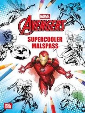  Avengers: Supercooler Malspaß | Buch |  Sack Fachmedien